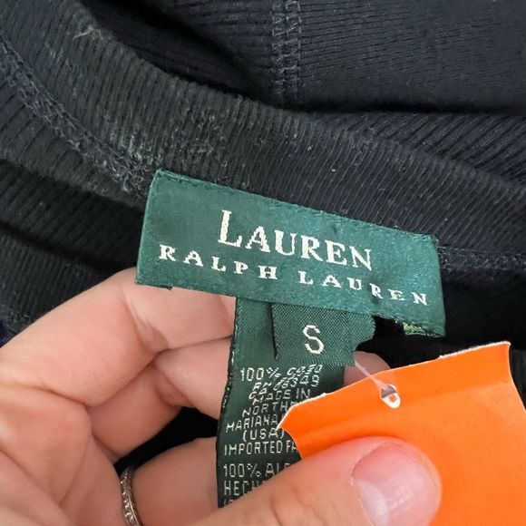 Ralph Lauren Maxi Dress Black Small - Picture 2 of 3